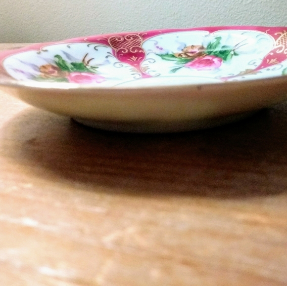 Hand Painted Floral, Lefton China Tea Cup Set - Picture 16 of 16